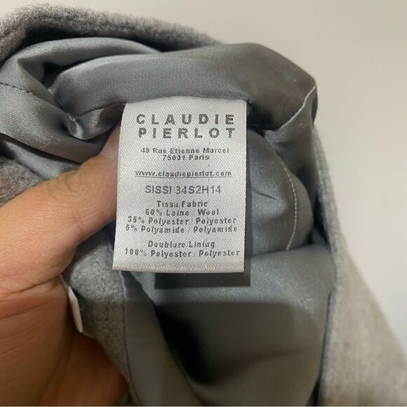 Claudi Pierlot Knit Wool Mini Skirt - Picture 2 of 4